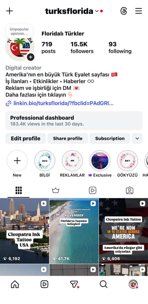 Florida'lı Türkler - Instagram